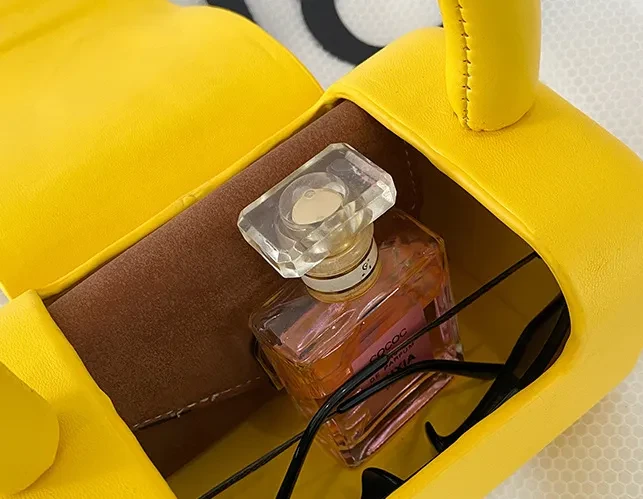 Hand Pillow Bag Simple Candy Color Jelly