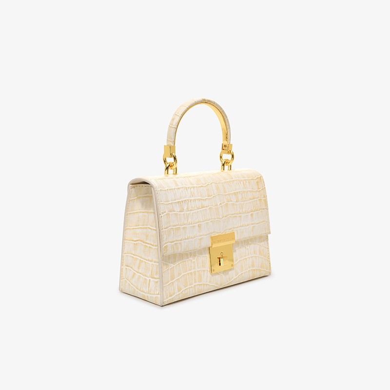 Small Design Pattern Leather Bag Light Luxury Shoulder