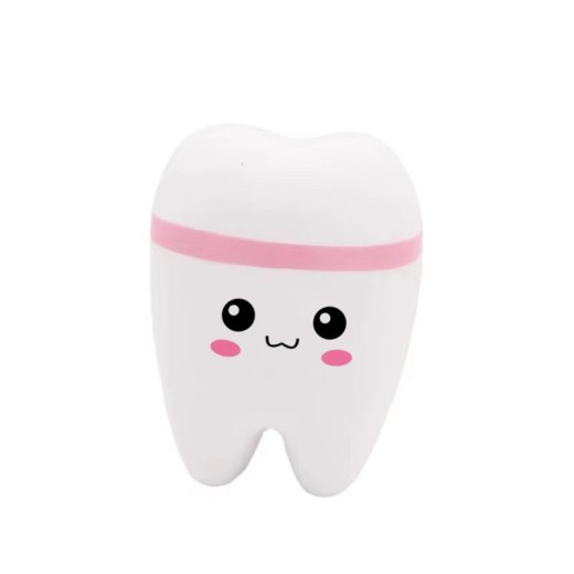 Simulation Facial Expression Tooth Toy
