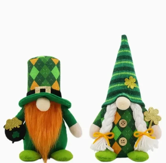 St Patrick's Irish Day Green Leaf FestivSt Patrick's Irish Day Green Leaf Festival Decoration Clover Essenceal Decoration Clover Essence