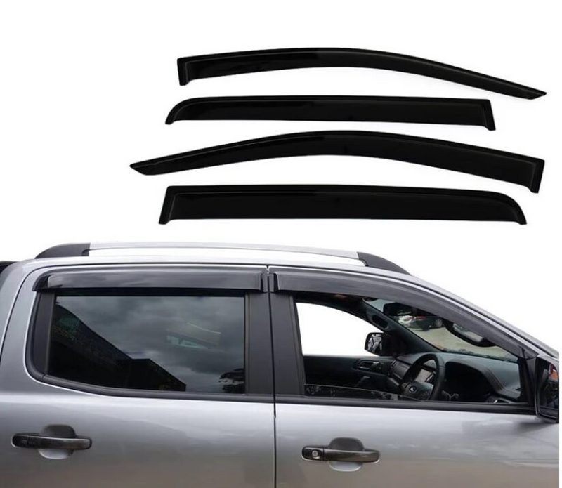 Ford Ranger Window Visors Deflectors Rain Guards