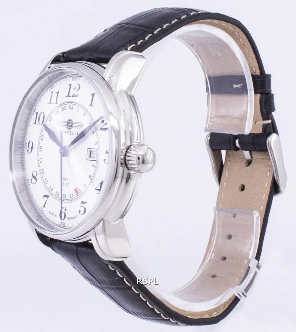 Zeppelin Series LZ127 Graf Germany Made 7642-1 76421 Men's Watch