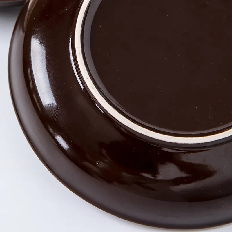 8-inch Round Ceramic Plate Creative Steak Western Cuisine Plate