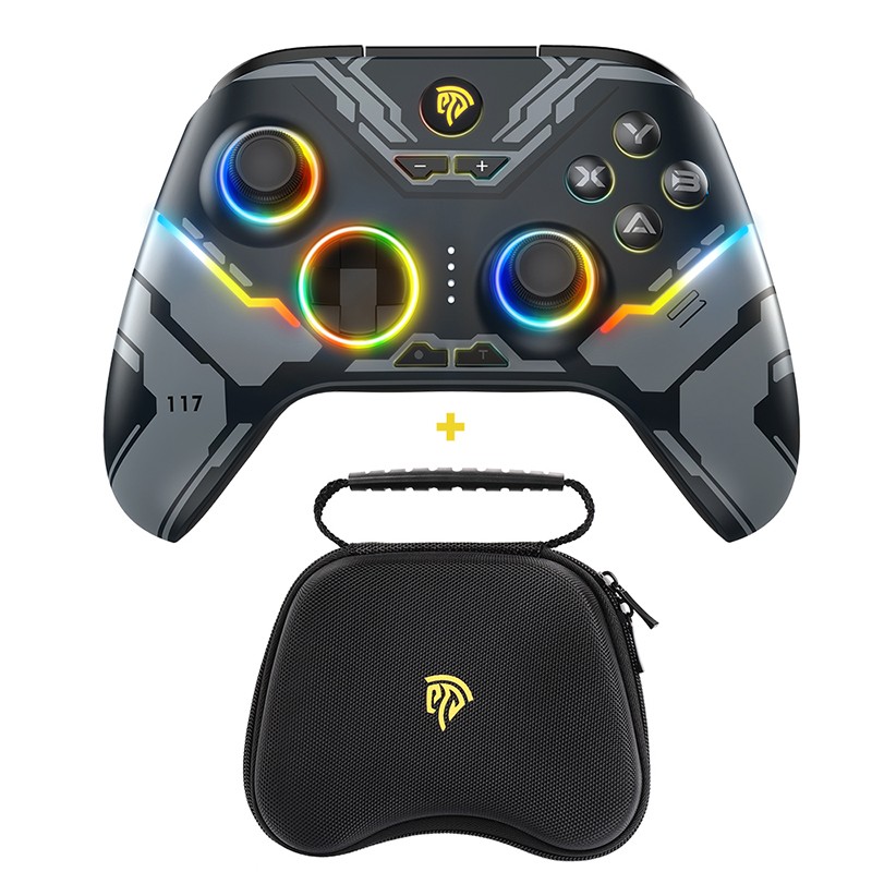 EasySMX X15 Wireless Gamepad - Bluetooth Gaming Controller with RGB Light