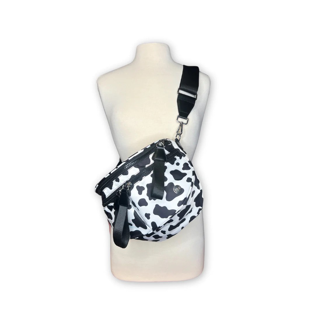 ashionable All-match Oxford Cloth Large Capacity Waist Bag