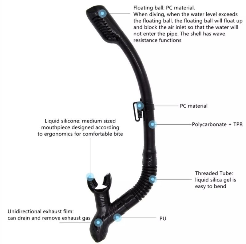 Scuba Diving Mask Dive Goggles Snorkel Set