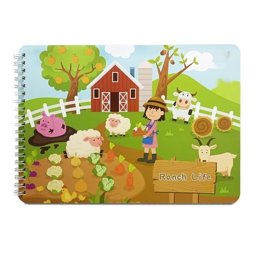 Children's Quiet Book Baby Literacy Card