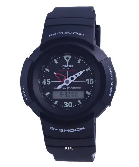 Casio G-Shock Analog Digital Quartz AW-500E-1E AW500E-1 200M Mens Watch