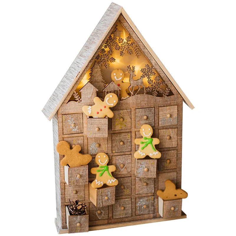 Christmas Gift Box Drawer House Decoration