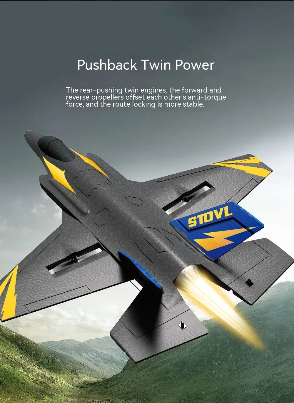 Four Channel Remote Control Fighter