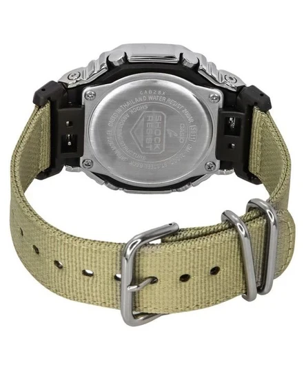 Casio G-Shock Utility Metal Collection Analog Digital Cloth Strap Black Dial Quartz GM-2100C-5A 200M Mens Watch