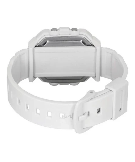 Casio Baby-G Plus Digital 30th Anniversary White Resin Strap Quartz BGD-10K-7 100M Women's Watch With Special Holder