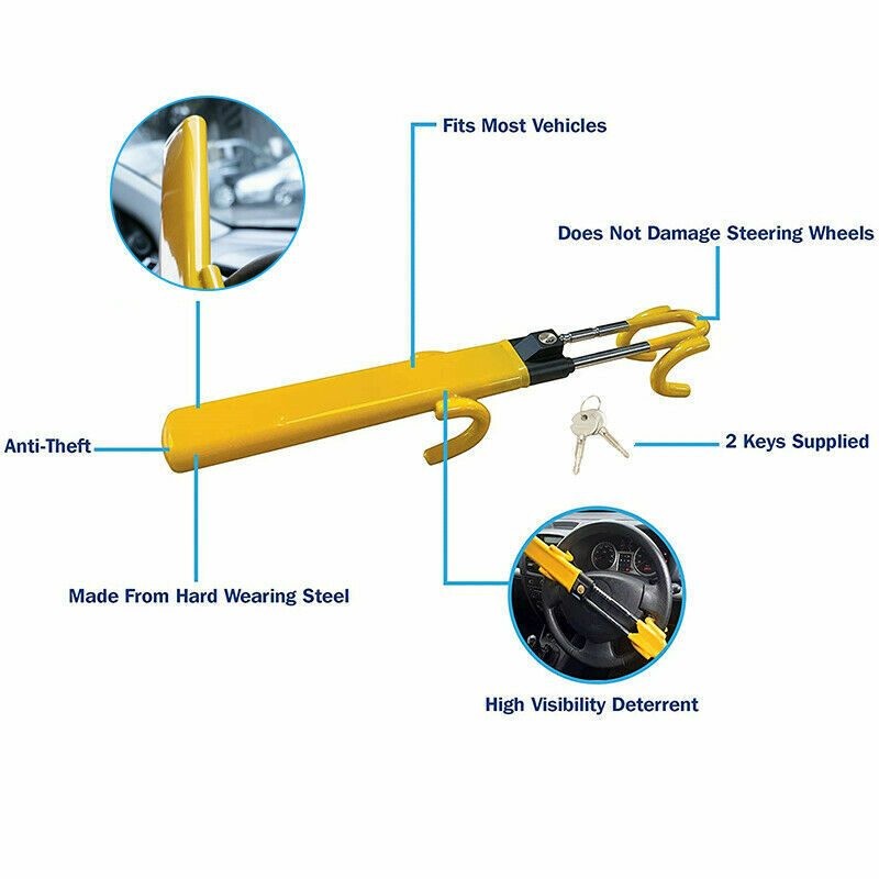 Car Steering Wheel Lock