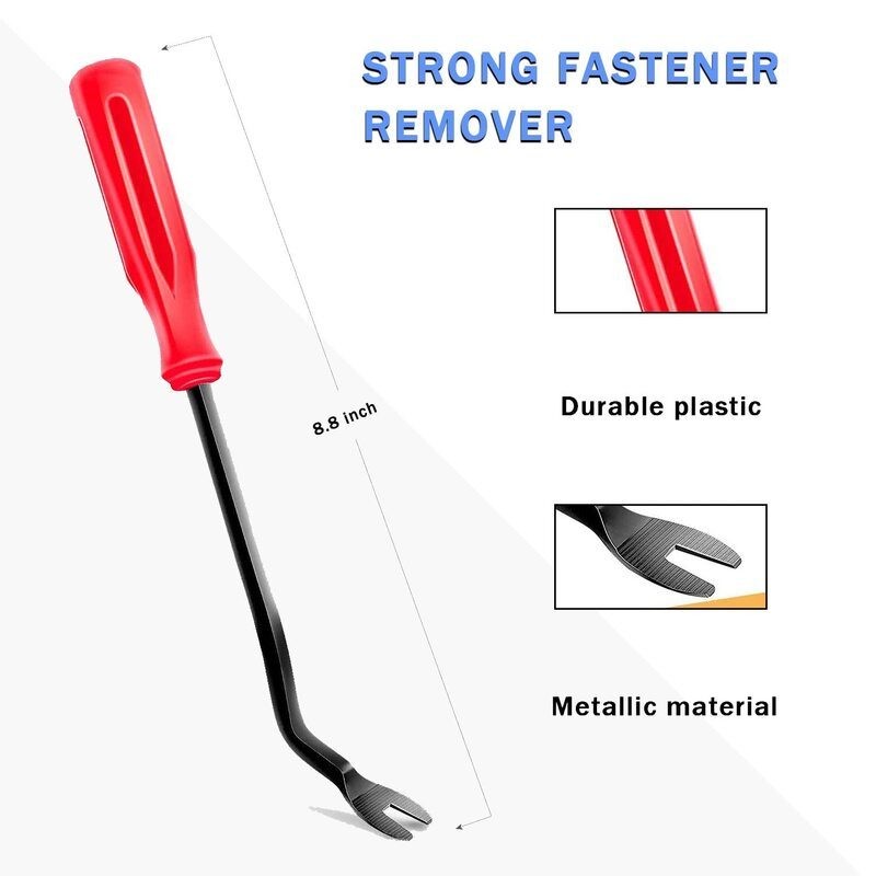 620pcs Car Push Retainer Clips Bumper Rivets Dash Removal Tools Kit