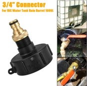S60x6 3/4" Connector IBC Water Tank Hose Adapter