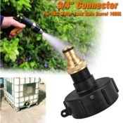 S60x6 3/4" Connector IBC Water Tank Hose Adapter