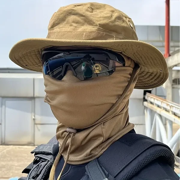 Cooling Neck Gaiter Face Mask Boonie Hat Set