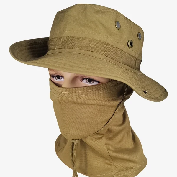 Cooling Neck Gaiter Face Mask Boonie Hat Set