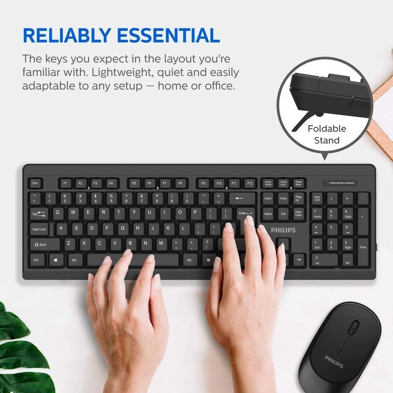 Philips Wireless Keyboard and Mouse
