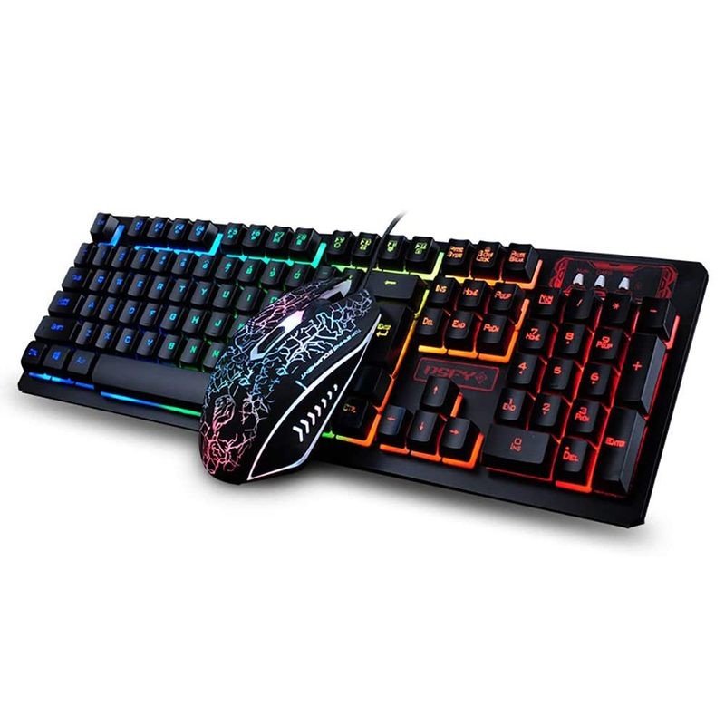 LED Gaming Keyboard & Mouse Combo