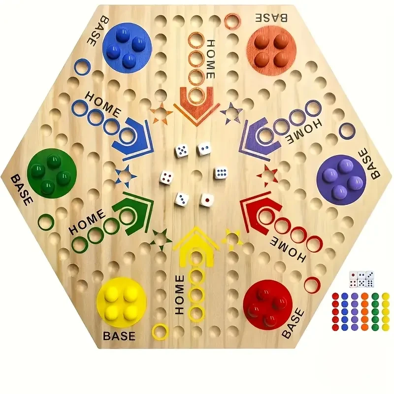 Double-Sided Connect Four & Checkers Set for 4-6 Players - Ideal for Family & Friend Gatherings