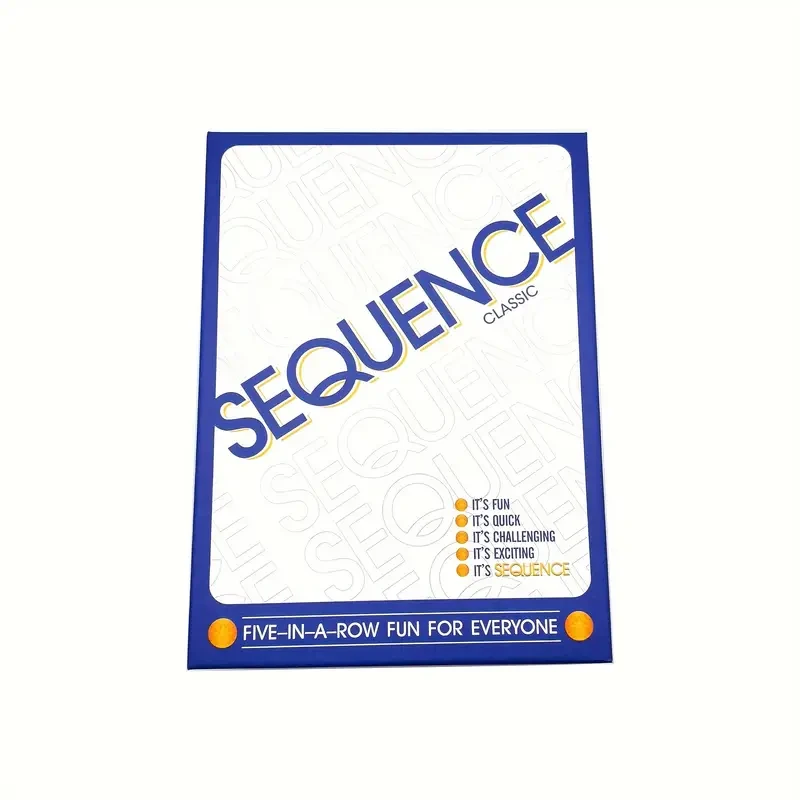 Classic Sequence Board Game - New Version