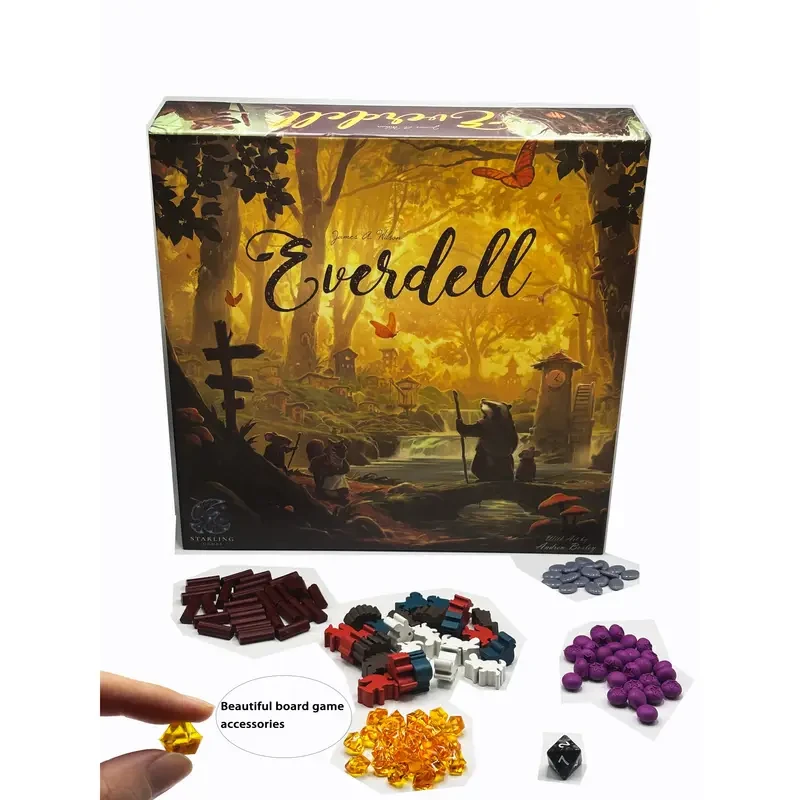 Opulent Everdell Card Game for Adult Gatherings And Family Fun