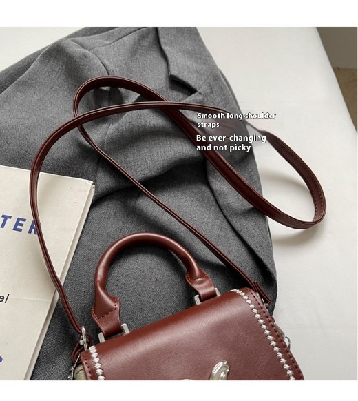 Crossbody Women's Simple Vertical Universal Portable Mini Bag Coin Purse