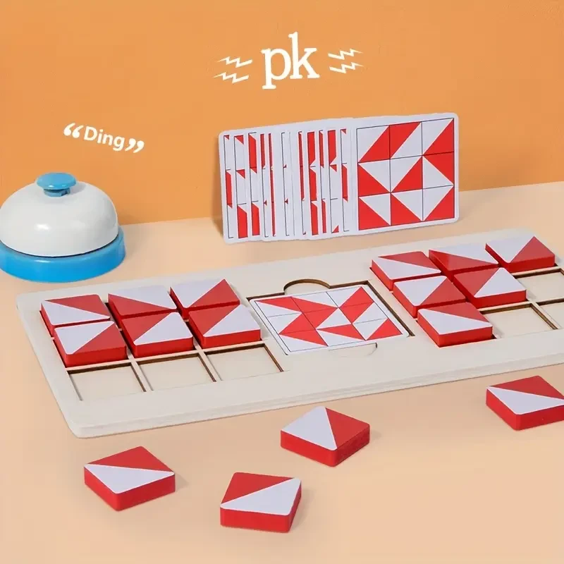 Wooden Battle Block Game