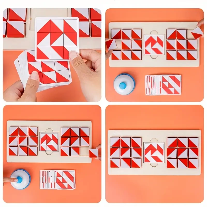 Wooden Battle Block Game