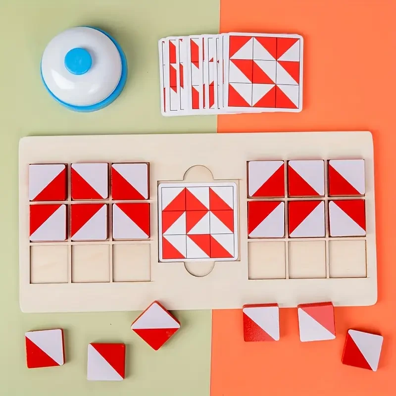 Wooden Battle Block Game