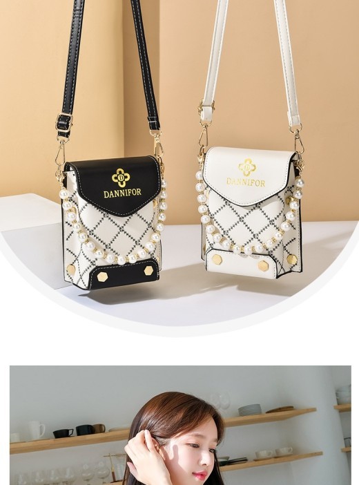 Stylish Good Texture One-shoulder Versatile Western Style Mini Bag