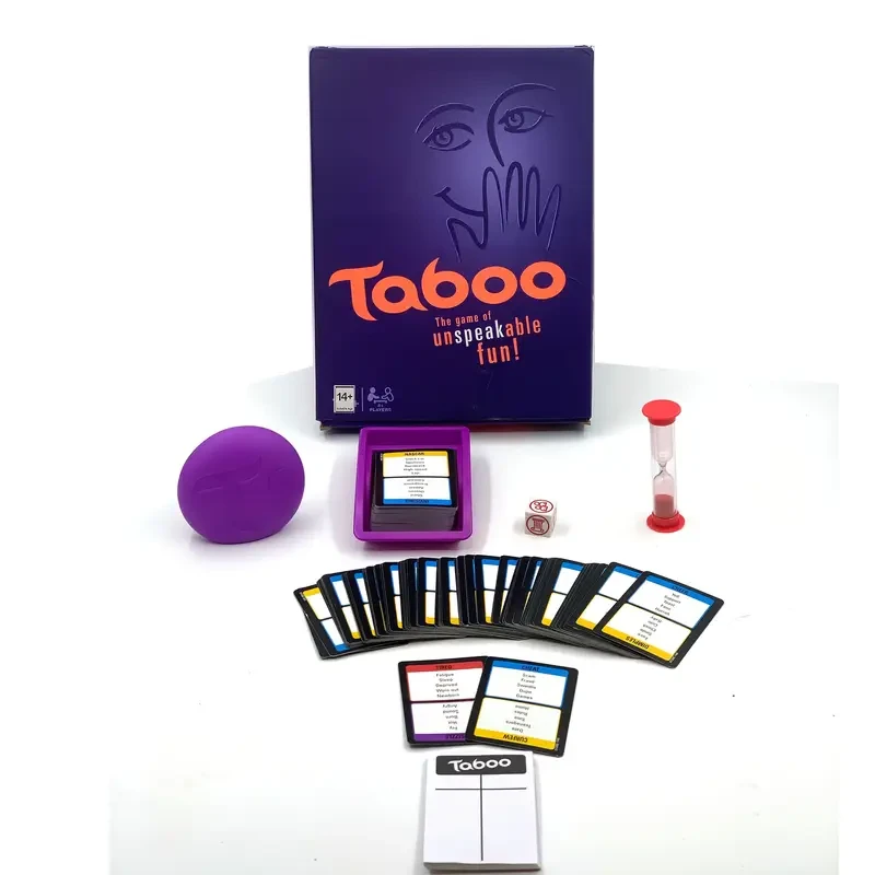 1pc Standard Edition Taboo Board Game