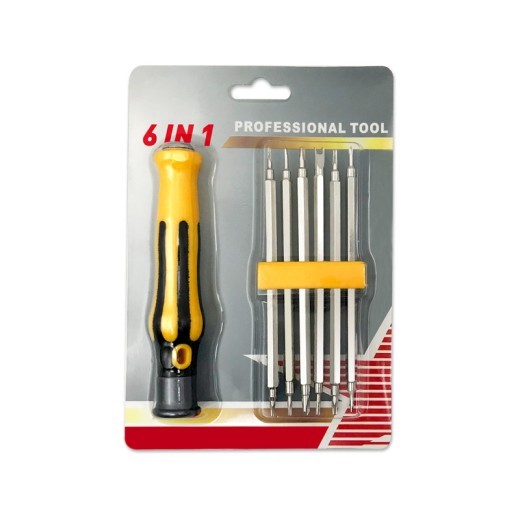 Strong Magnetic Plum Blossom Triangle Special-shaped Multifunctional Household Screwdriver Set