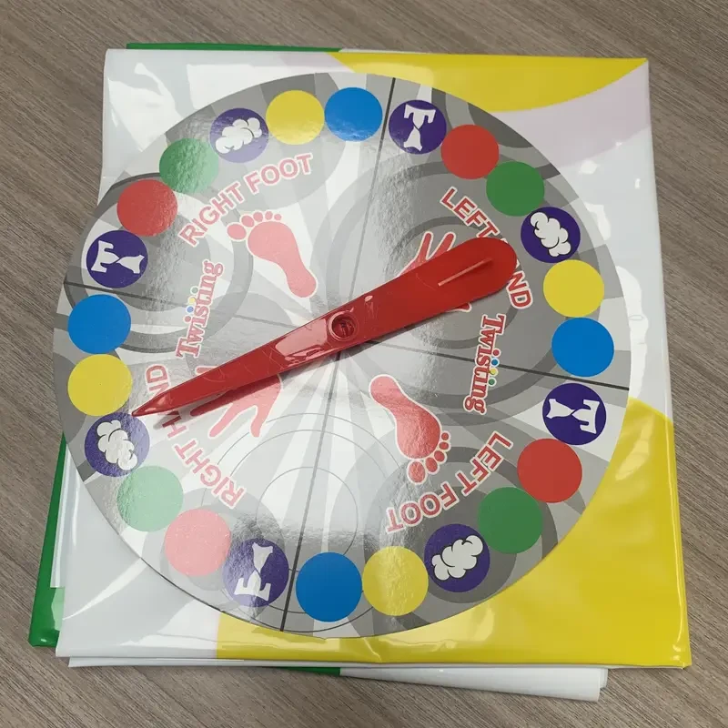 Funny Family Twist Game - Body Twist Move Mat Board Game