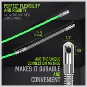 12M Fish Tape Wire Puller Electrical Cable Pulling Rod Threader