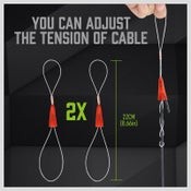 12M Fish Tape Wire Puller Electrical Cable Pulling Rod Threader