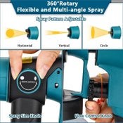 Cordless Spray Gun Paint Sprayer For Makita Battery