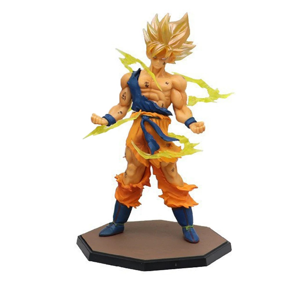 Hot Dragon Ball Son Goku Super Saiyan Anime Figure - 16cm DBZ Action Model Gifts