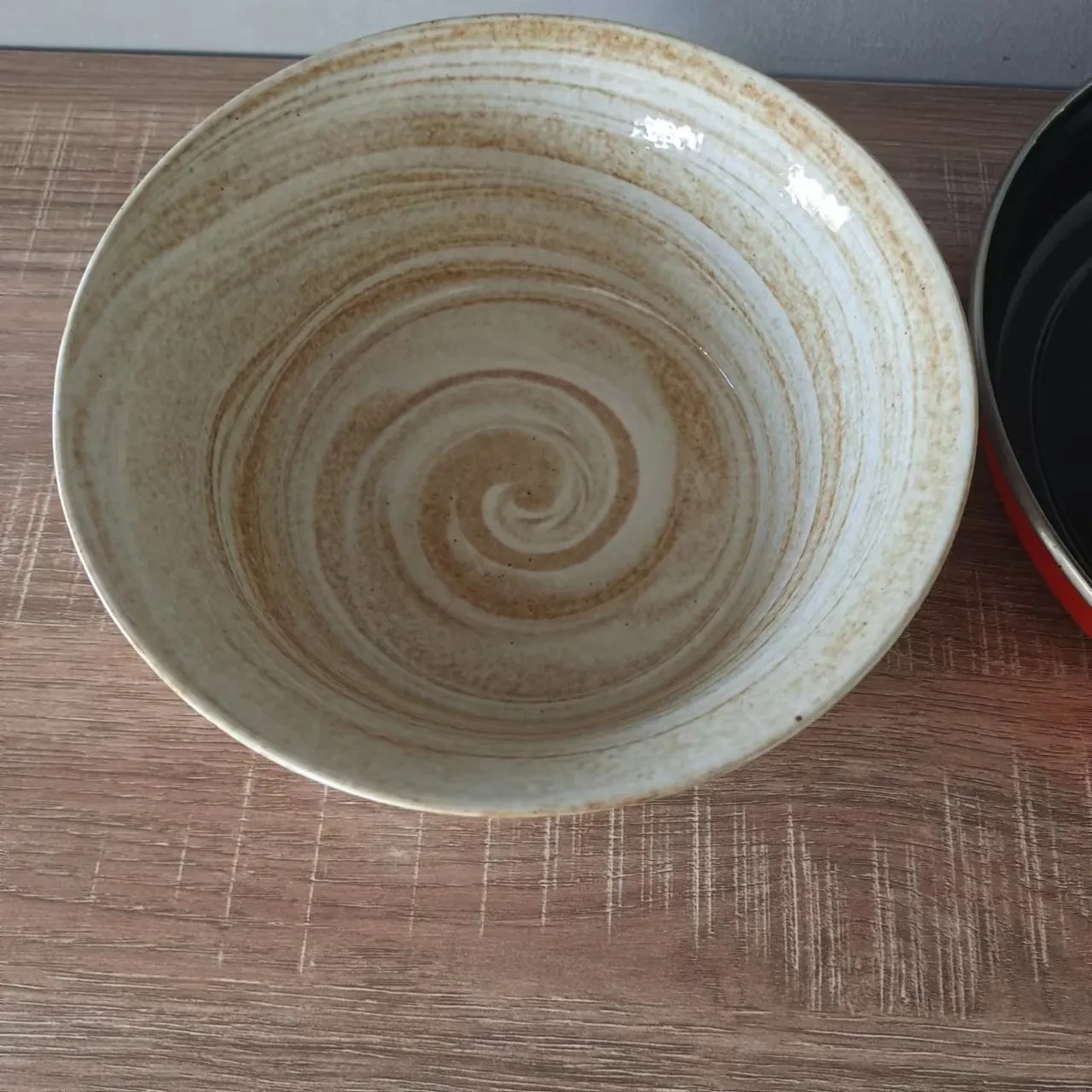 Manual Flambe Salad Bowl Household Retro Tableware Cup