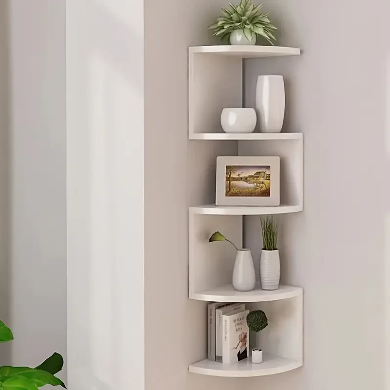Vintage Style Wooden Floating Shelves