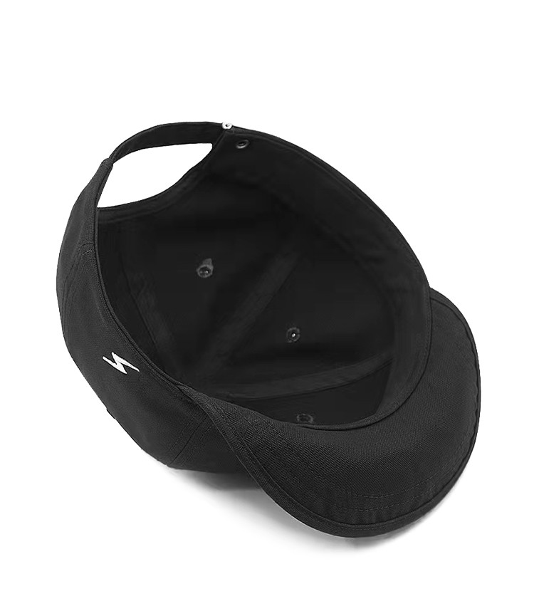 Flip-brim Big Head Embroidery Trend Wild Fashion Casual