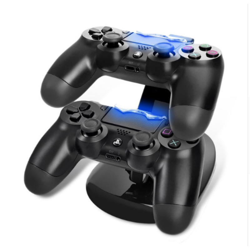 Dual USB Charge Dock Stand USB Charging Dock Station Stand With usb charging cable ForPlaystation 4 PS4 controllers