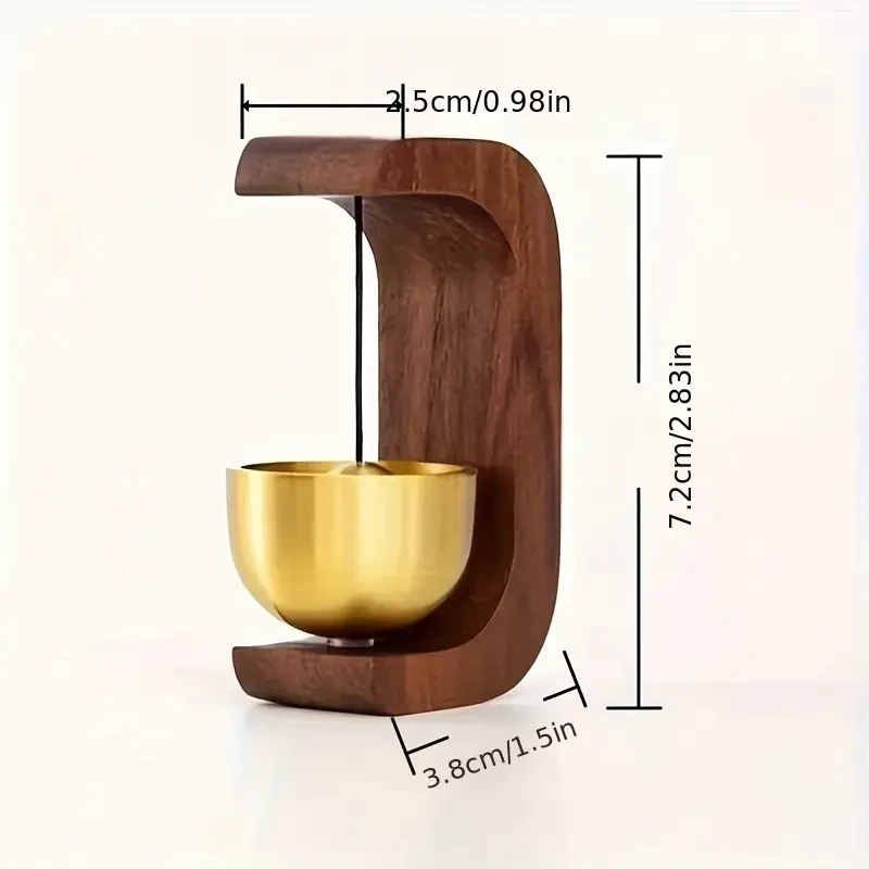 1pc Woodcraft Wind Chime Healing System