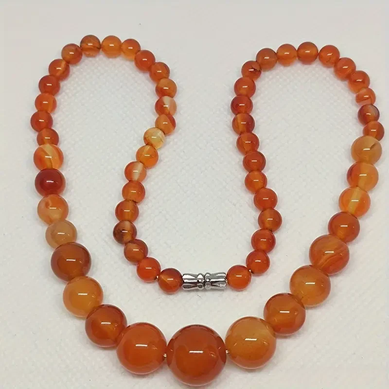 Natural Stone Bead Necklace