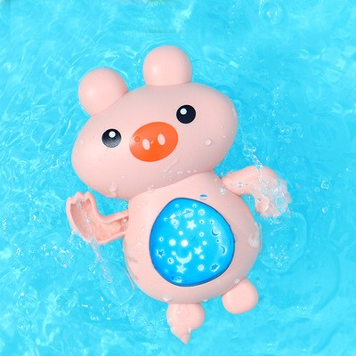 Baby Shower Spring Swimming Toys Will Glow And Project Into The Starry Sky