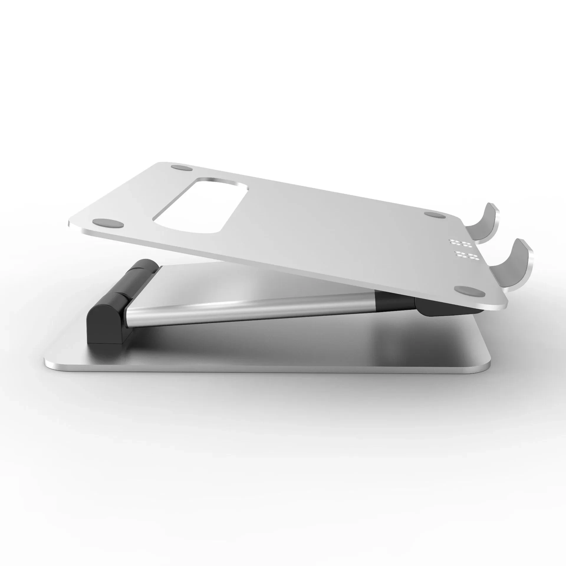 Notebook computer Folding Double-Arm Stepless Stand