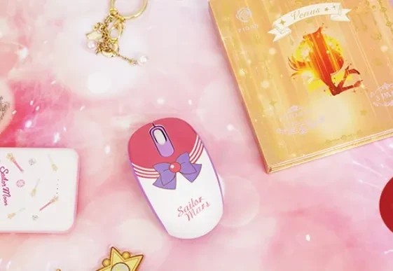 Sailor Moon Wireless Mouse Pink Cute Office Business With