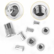 205pcs Rivet Nut Rivnut Nutserts Stainless Steel