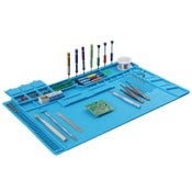 Soldering Station Mat Insulation Silicone Magnetic Repair Work Platform
